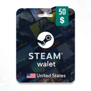 Steam Gift Card – US 50$